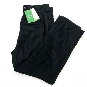 NWT Halara Black High Waisted Pleated Dress Pants - Size Large Tall